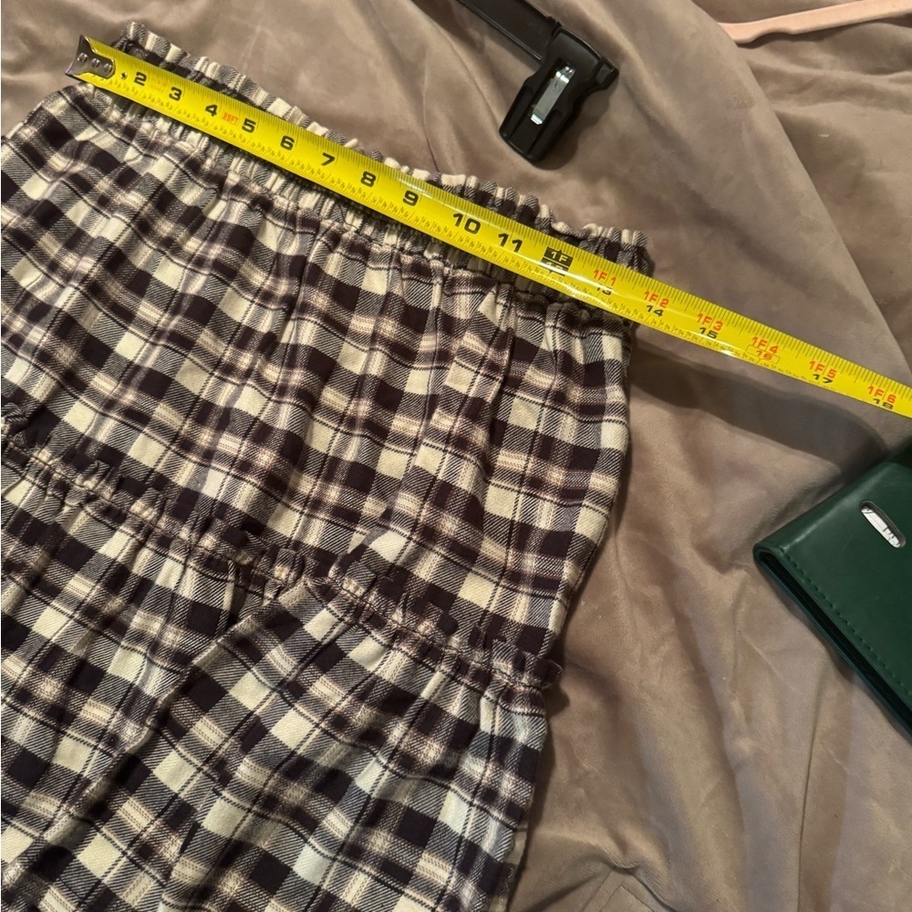 Copper key girls large plaid mini skirt - Picture 5 of 6